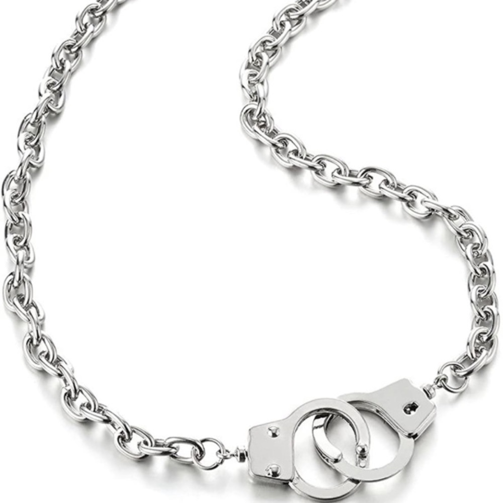 26.8 inches Punk HandCuff Rope Chain